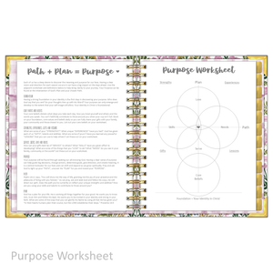 Daily Planner - "UNDATED" Garden of Hope