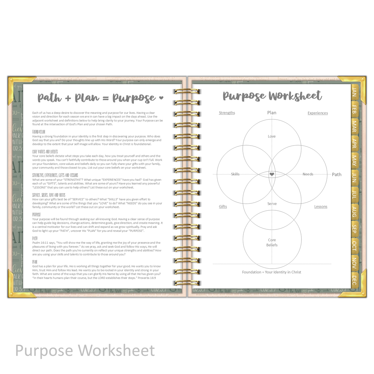 2027 "Classic" Daily Planner - "DATED" Way Maker