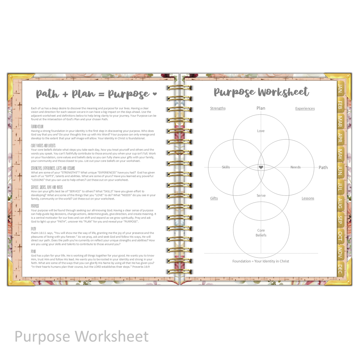 2026 &quot;Daily&quot; AMAZING GRACE - Prayerful Planner Dated