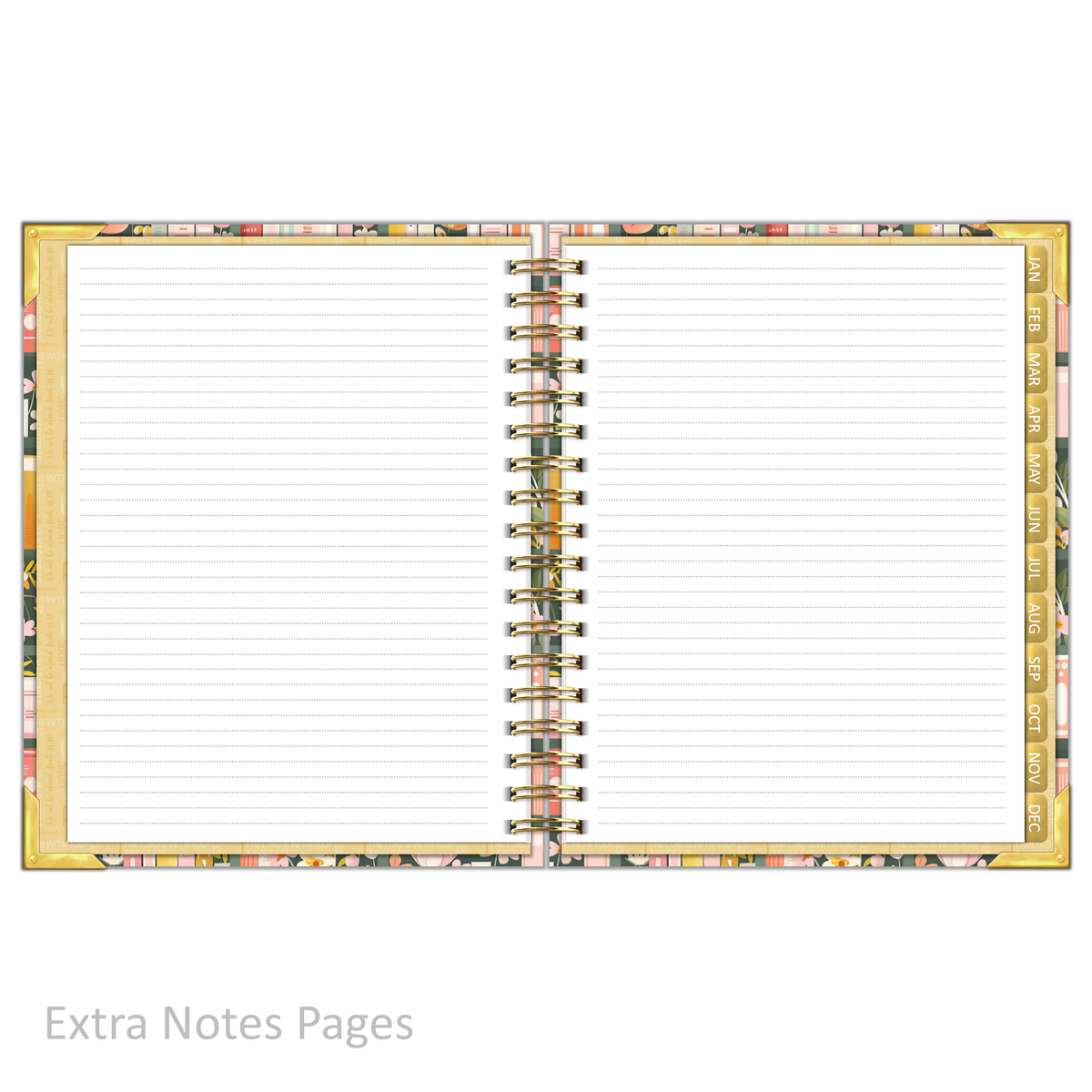 2027 "Classic" Daily Planner - "DATED" Bible Bookcase