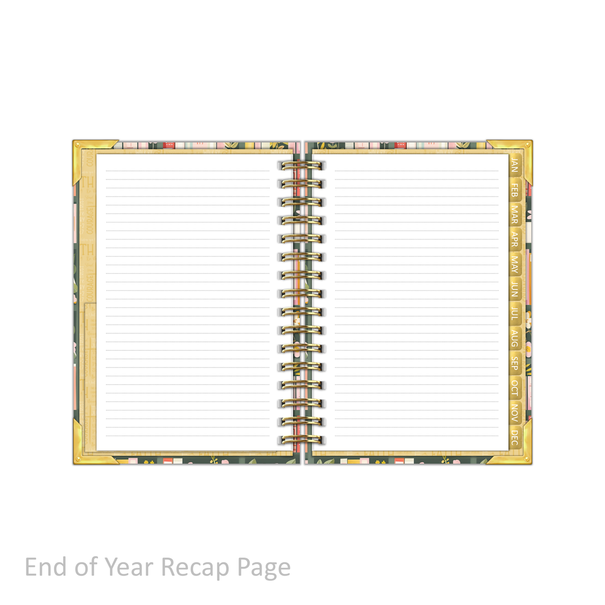 2027 "Petite" Daily Planner - "DATED" Bible Bookcase