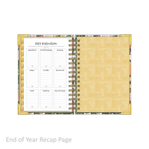 2027 "Petite" Daily Planner - "DATED" Bible Bookcase
