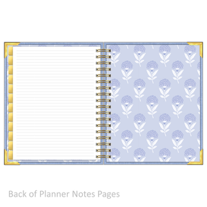 "Weekly" Planner - "UNDATED" Sky Linen