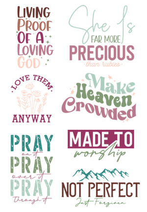 "In His Image" Sticker Book