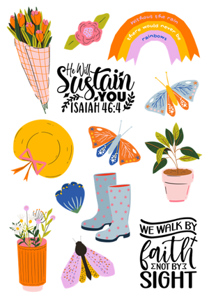 "Grow in Christ" Sticker Book