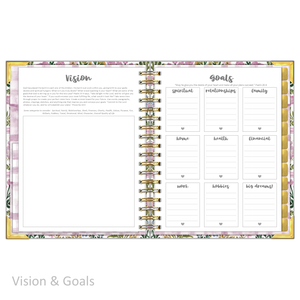Daily Planner - "UNDATED" Garden of Hope