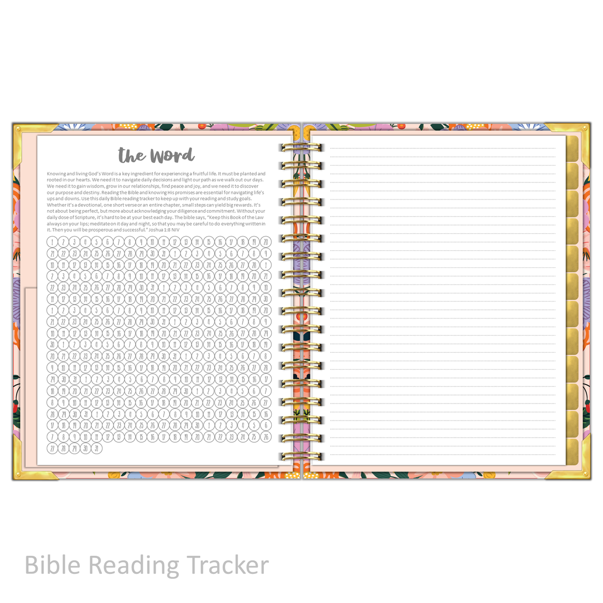 Daily Planner - &quot;UNDATED&quot; Radiant Rose