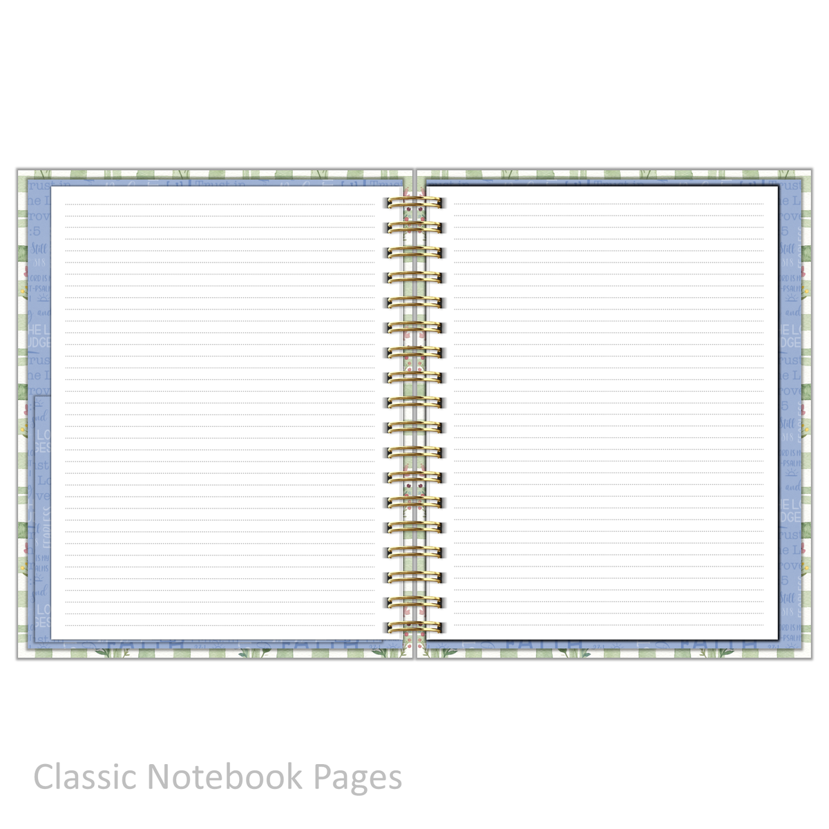 Notebook - "Classic Size" Wildflowers