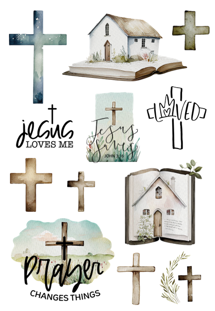 &quot;In His Image&quot; Sticker Book