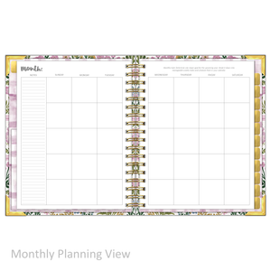 Daily Planner - "UNDATED" Garden of Hope