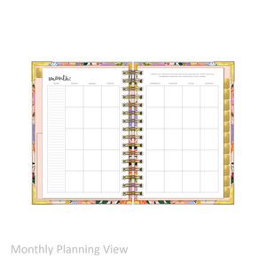 "Petite" Prayerful Planner - "UNDATED" Radiant Rose