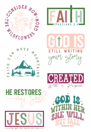 "In His Image" Sticker Book