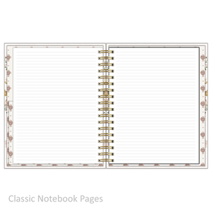 Notebook - "Classic Size" Faith over Fear