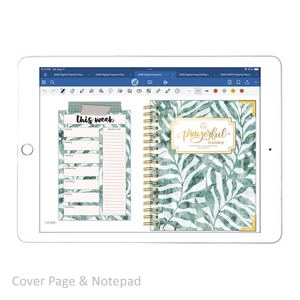 2025 Digital Planner All-In-One - PEACEFUL