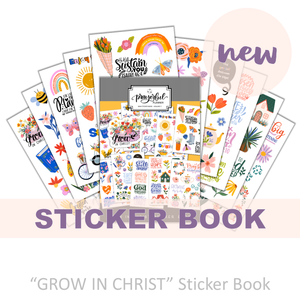 "Grow in Christ" Sticker Book