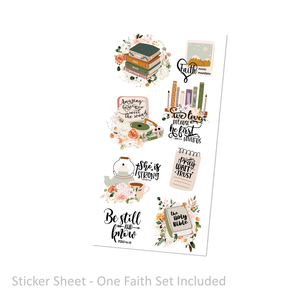 Planner Sticker Sheet - Faith Stickers