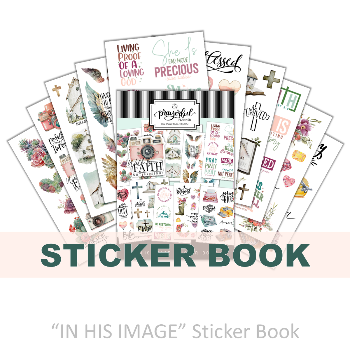&quot;In His Image&quot; Sticker Book