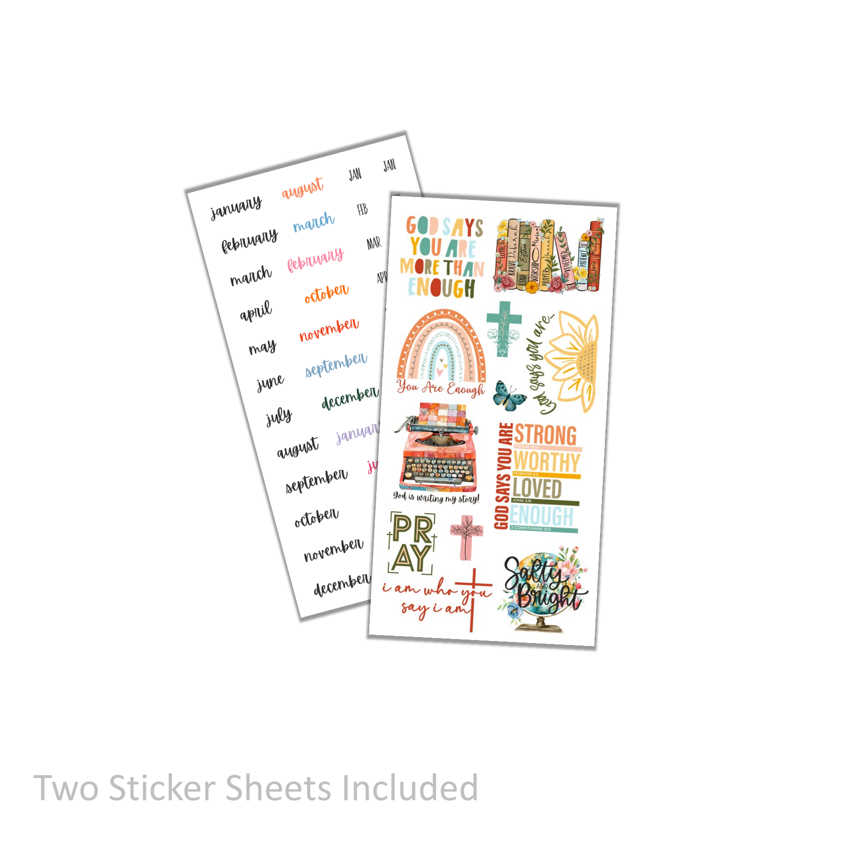 "Petite" Prayerful Planner - "UNDATED" Splendid Sky