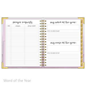 Daily Planner - "UNDATED" Royal Haze