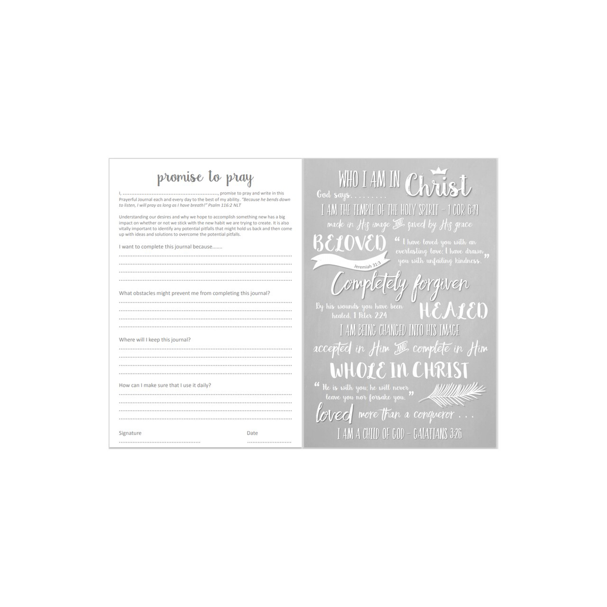 Prayerful Journal - Let God