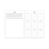 Weekly Casebound Planner - "UNDATED" Desert Floral