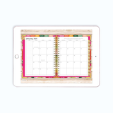 2023 Digital Planner All-In-One Pleasant Poppies