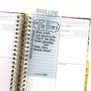 Snap-In Dashboard with Wet Erase Pen