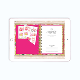 2023 Digital Planner All-In-One Pleasant Poppies