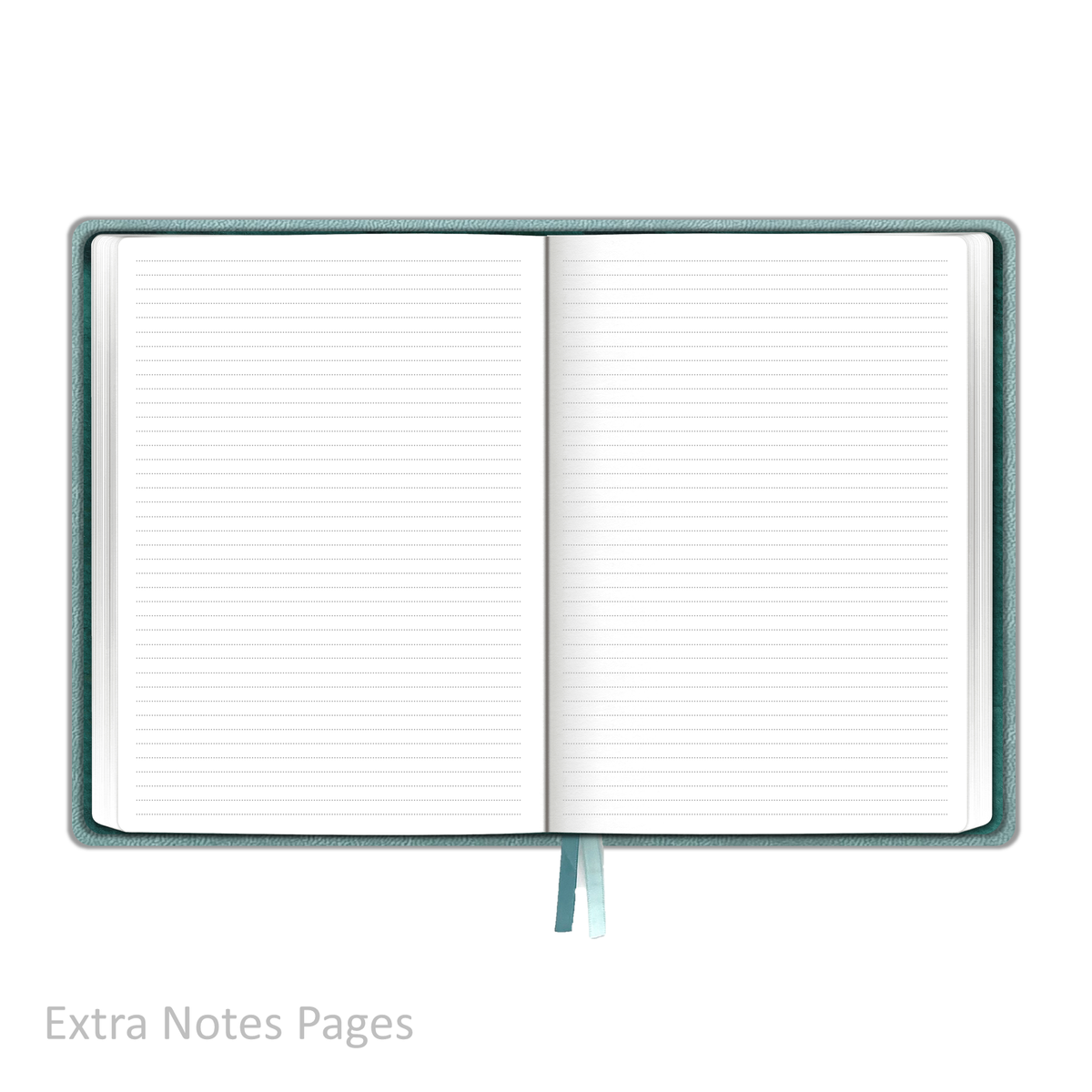 Weekly Planner - UNDATED Soft Cover Aqua
