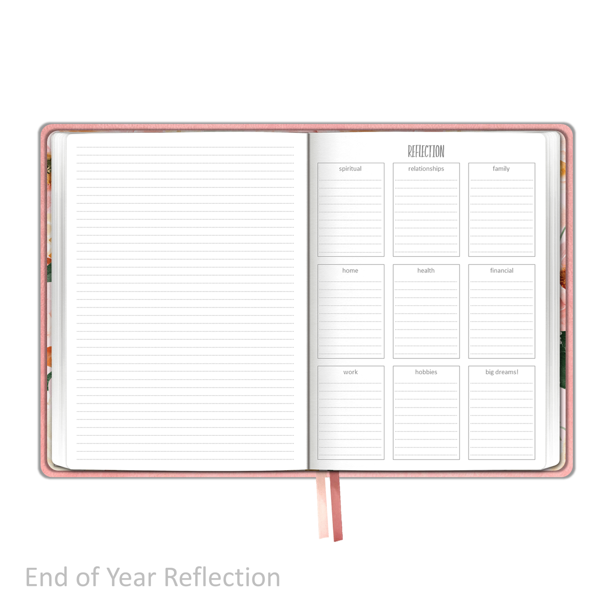 Weekly Planner - UNDATED Soft Cover Blush
