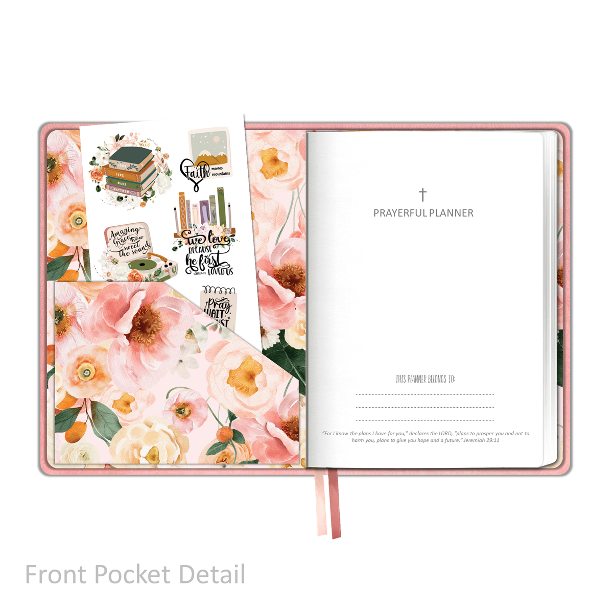Weekly Planner - UNDATED Soft Cover Blush