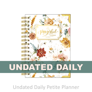 "Petite" Prayerful Planner - "UNDATED" Budding Branches