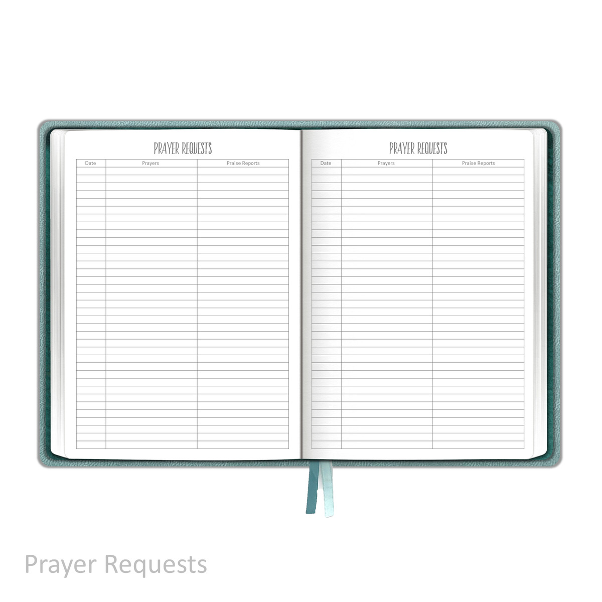 Weekly Planner - UNDATED Soft Cover Aqua