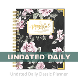 Daily Planner - "UNDATED" New Dawn