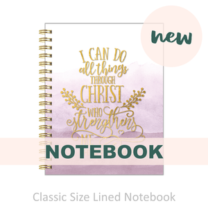 Notebook - "Classic Size" Royal Haze