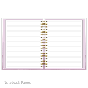 Notebook - "Classic Size" Royal Haze