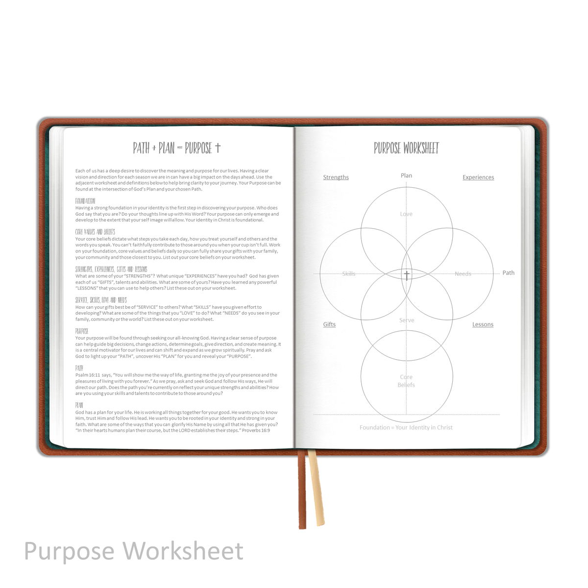 Weekly Planner - UNDATED Soft Cover Saddle