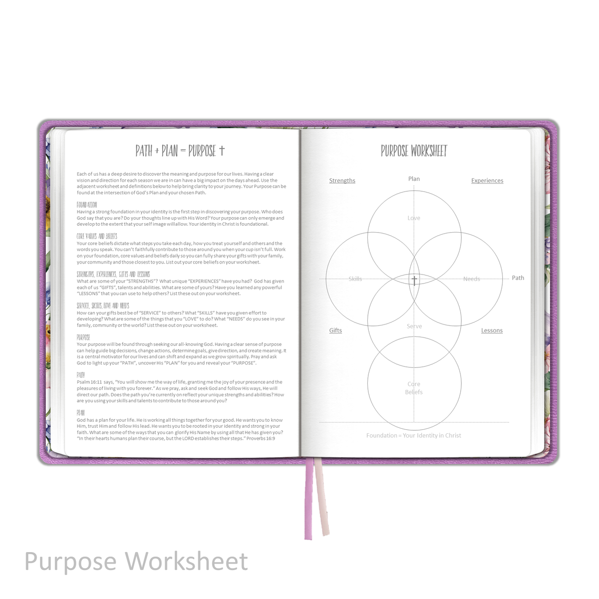 Weekly Planner - UNDATED Soft Cover Plum