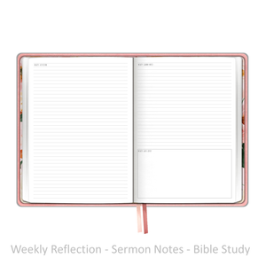 Weekly Planner - UNDATED Soft Cover Blush